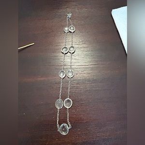 Chan Luu clear stone necklace